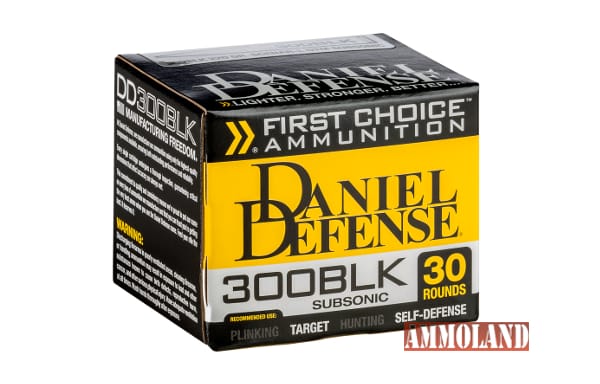 Daniel Defense - First Choice 300 AAC Blackout Ammunition