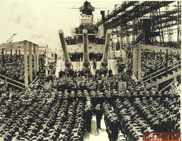 Commissioning April 9, 1941