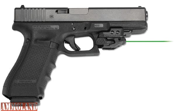 Crimson Trace CMR-206 Rail Master on a Glock pistol