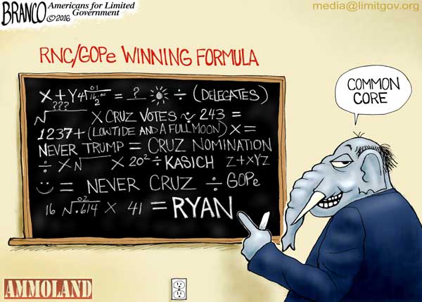 Do The GOP Math : Are RNC GOP Rules designed to ultimately bring about their own establishment candidate?