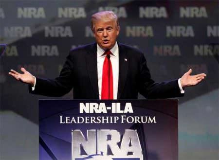 Donald Trump At National Rifle Association (NRA) Conference (5/20/2016)