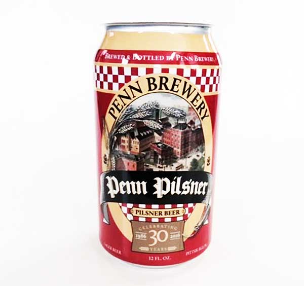 The original Penn Brewery Penn Pilsner.