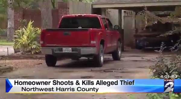 Texas Homeowner Shoots, Kills Man During Car Break-In