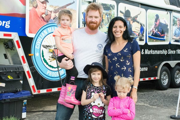 Brett Saltsman and his young family have managed to make the trek to Eastern Games every year since 2009 – some have been a little more excited about it than others.