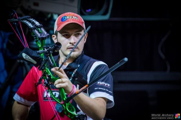 Team Easton's Jesse Broadwater utilized a unique method to take Archery Shooter's Association Illinois Pro Am 