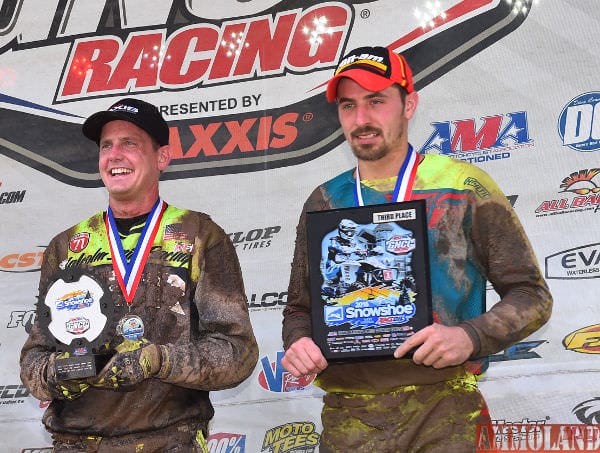 Bryan Buckhannon notched his first GNCC 4x4 Pro class win of the year at the Snowshoe GNCC in West Virginia. Kevin Cunningham, another Can-Am X-Team member and Renegade ATV racer, joined him on the podium in third.