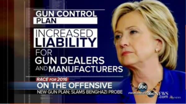 Hillary Clinton Gun Control