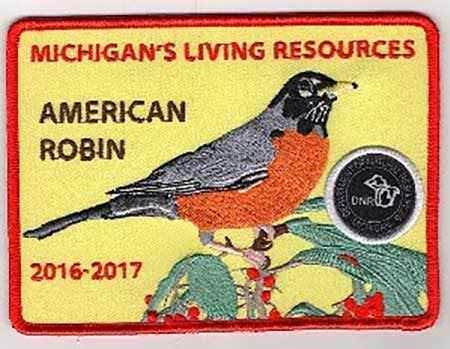 American robin featured on final Living Resources patch