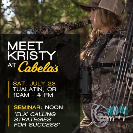 Meet Kristy Titus at Cabela's