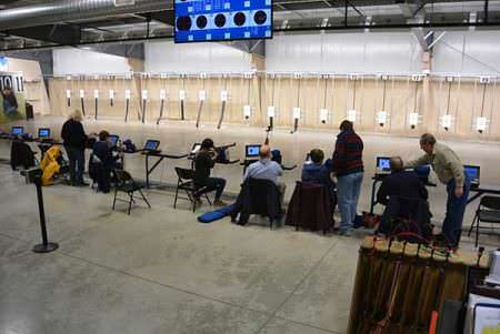 During Open Public Shooting, guests may fire air rifles or air pistols onto state-of-the-art electronic targets. Monitors beside each shooter display shot scores in a matter of seconds, and large monitors overhead make the sport more fun for spectators.