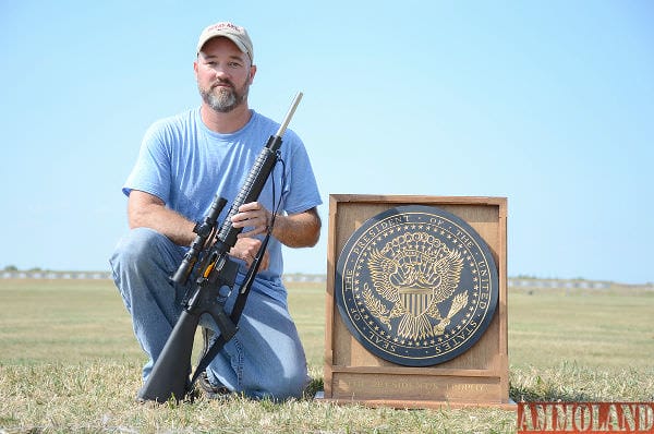 Keith Stephens earned the top spot during the 2016 President's Rifle Match. This was his first time winning the prestigious event.