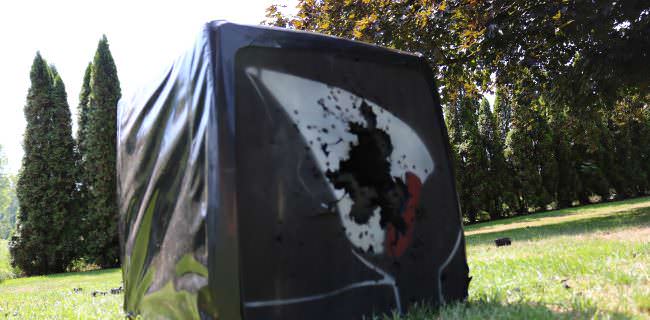 Multiple adult archers sending a few hundred arrows into the target every night of the week for months.