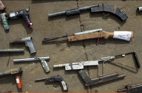 Venezuela Homemade Guns 2014