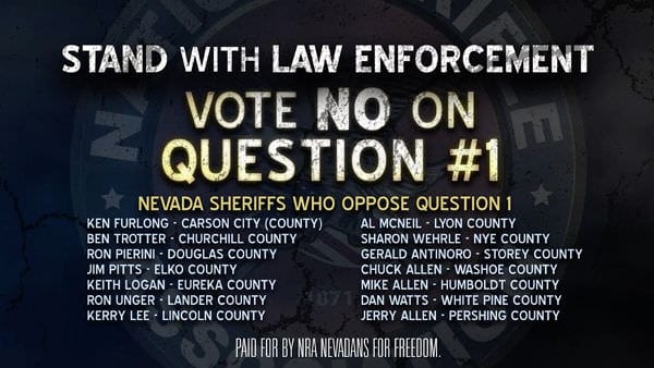 NRA Nevadans for Freedom Launches TV Ad