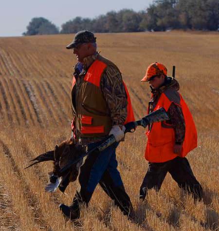 Father Son Family Pheasant Hunting