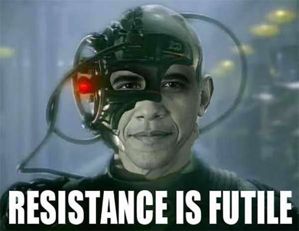 Resistance Is Futile