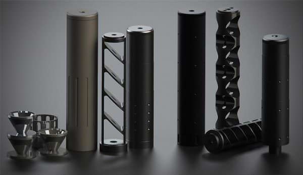 Silencer Parts Photo courtesy Guns com