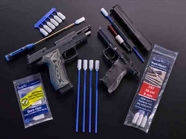 Bore-tips are available in seven rifle and pistol sizes 