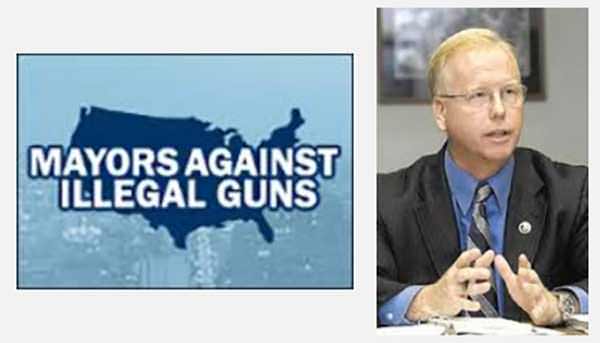 Mark Boughton was a member of the gun control group "Mayors Against Illegal Guns"