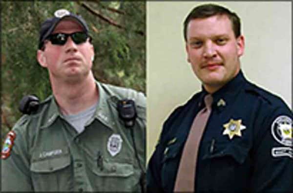 Wildlife Officer Joel Campora and Scott County Sheriff Cody Carpenter will be honored with two Memorial Mile signs in an unveiling ceremony at 11 a.m., Dec. 17 at Chant Pentecostal Church in Y-City, Arkansas.