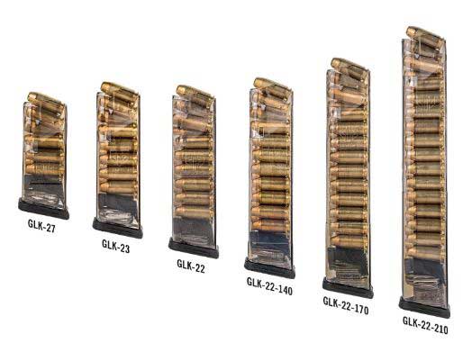 ETS Group .40 Cal Clear Polymer Magazines