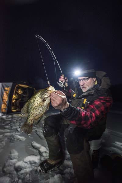 Frabill pro and Fresh Water Fishing Hall of Fame inductee, Steve Pennaz