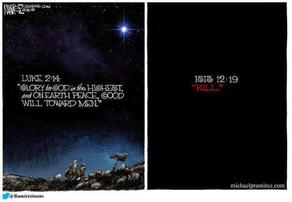 A Contrast of Two Opposite Worlds : ISIS 12:19 Kill