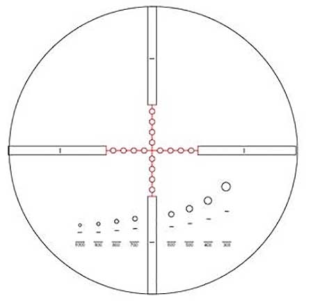 Meopta ZD 6-24x56 RD Riflescope MilDot II RD Reticle