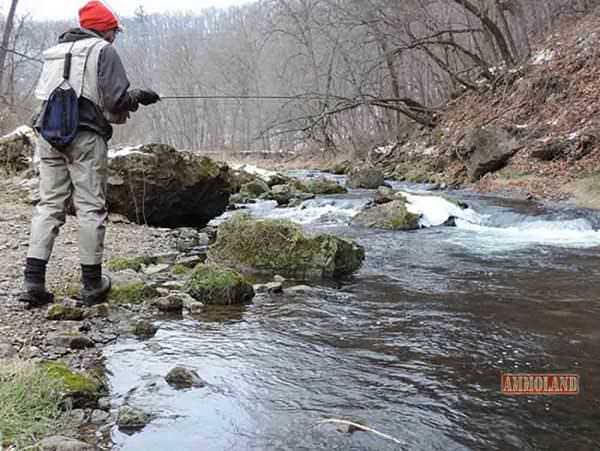 If sitting around and staring at a hole in the ice doesn't fit with your idea of fishing, take heart – there's an open-water alternative even in the coldest part of the year. 