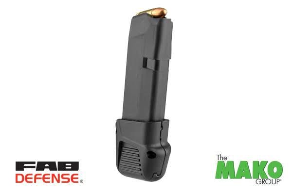 FAB Defense Magazine Floorpate 43-10 for GLOCK 43