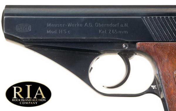 Early Production Nazi Mauser HSc Police Pocket Pistol