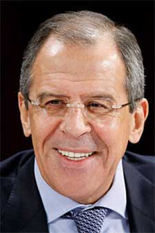 Russian Foreign Minister Sergey Lavrov