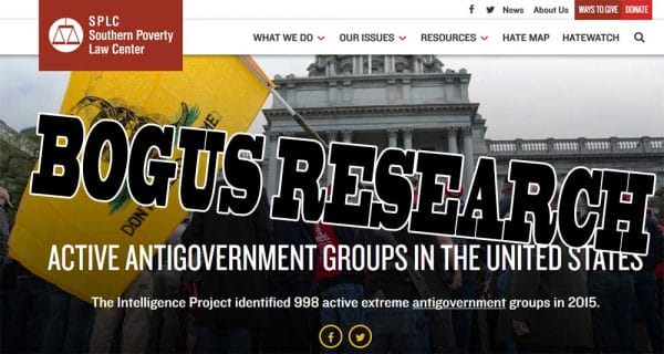 Southern Poverty Law Center's Bogus Listing of III% United Patriots Of Virginia