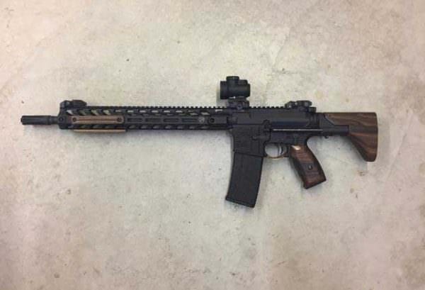 Wood AR-15 Build