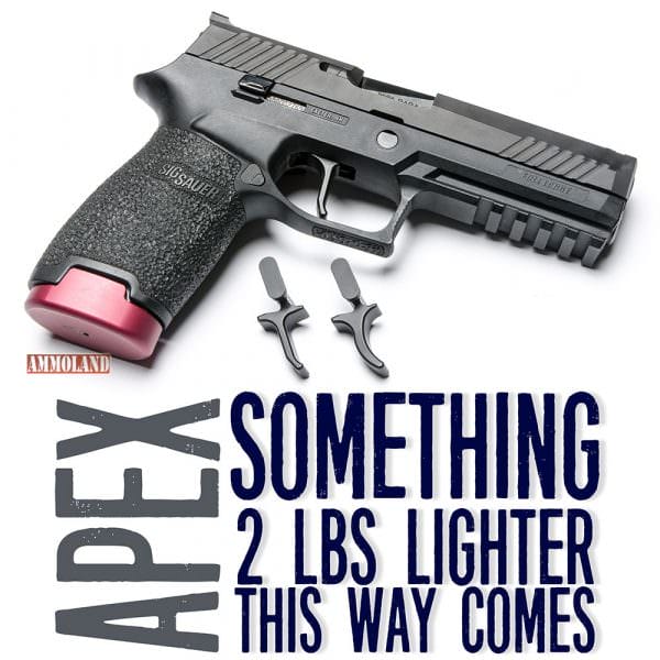 Apex Reduces Trigger Pull Weight With Two New Triggers for Sig P320