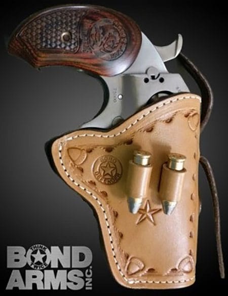 Bond Arms Snake Slayer in a Western Holster, #BWB