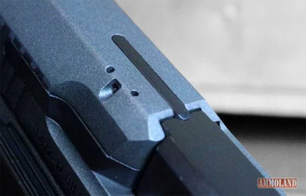 Canik TP9SF Elite Handgun Loaded Chamber Indicator