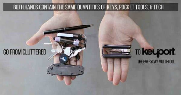 Keyport Releases the All-New Pivot, a modern hybrid of Swiss Army Knife, Keychain and Tracker