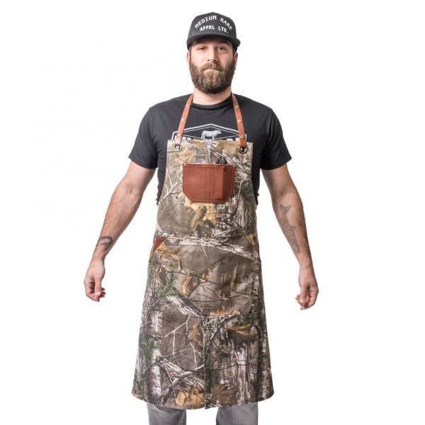 Medium Rare Chef Apparel Inc. Buckshot Apron in Realtree Xtra