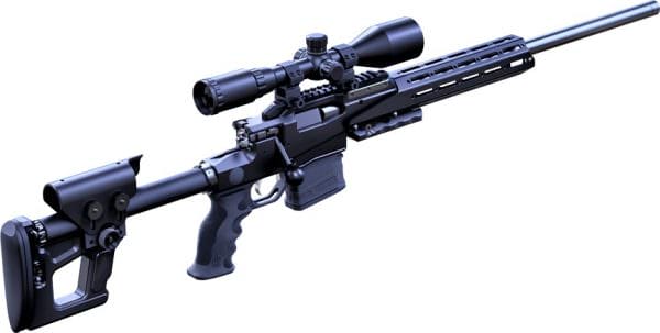Ritter & Stark SLX-308 short-action, multi-caliber precision rifle.