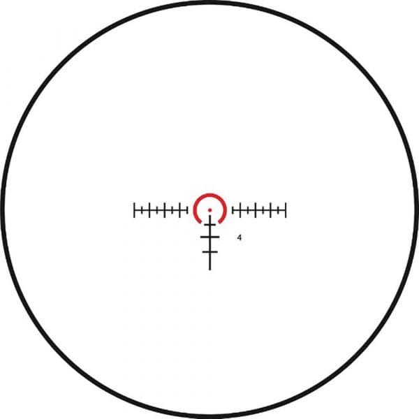 Illuminated reticle with 11 levels of illumination