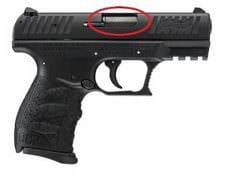 Walther CCP Pistol Serial Number Location