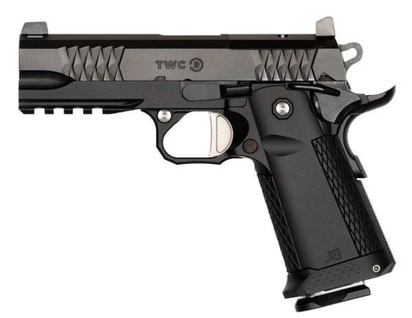 Jacob Grey TWC 9 Double-Stack 1911 Handgun Left Jacob Grey TWC 9 Double-Stack 1911 Handgun Left
