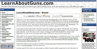 LearnAboutGuns.com - Promoting Gun Rights through Polite, Rational Arguments