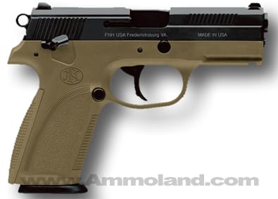 FNP-9 and FNP-40 Handguns Now Available In USG Model In Flat Dark Earth Finish