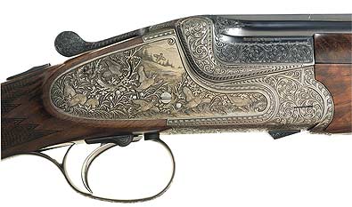 connecticut-shotgun-manufacturing-co-model-21-double-barrel-rifle-2 Connecticut Shotgun Manufacturing Co. Model 21 Double Barrel Rifle Close Up