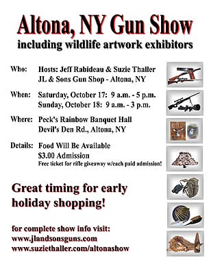 Gun Show - Altona NY - Oct 17-18 2009