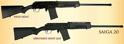 Saiga-20 autoloading shotgun