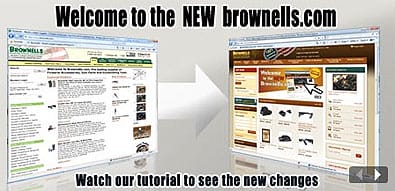 Click to View Brownells's Website Demonstration Video