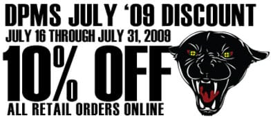 10% Off DPMS Arms July 2009 Coupon